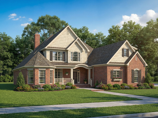 House Plan 950B Sophia Circle, Heritage House Plan