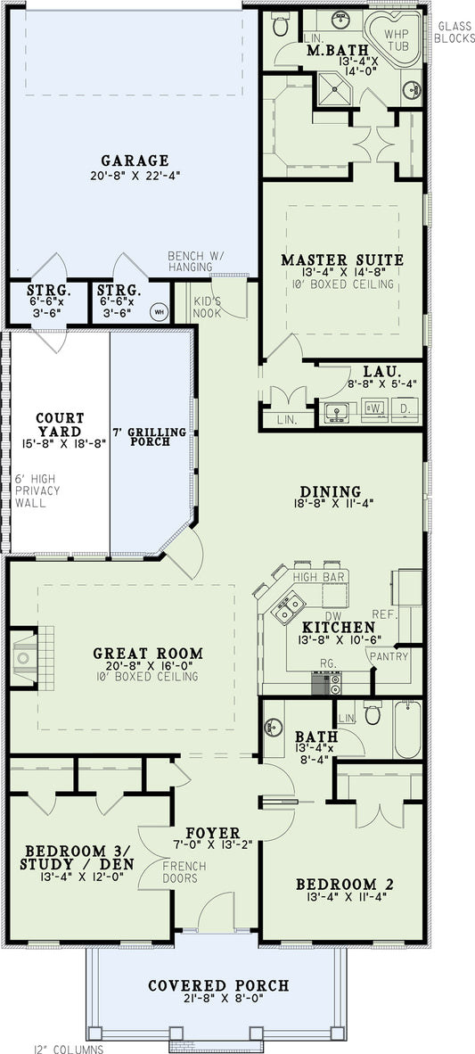 House Plan 986 Elm Street, Affordable House Plan