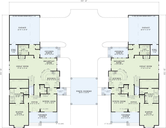 House Plan 990 Georgia Avenue, Midtown Place House Plan
