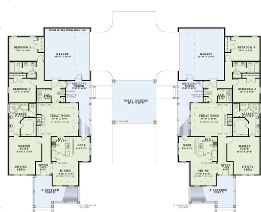 House Plan 993 Georgia Avenue, Midtown Place House Plan