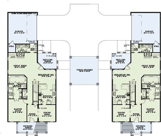 House Plan 995 Georgia Avenue, Midtown Place House Plan