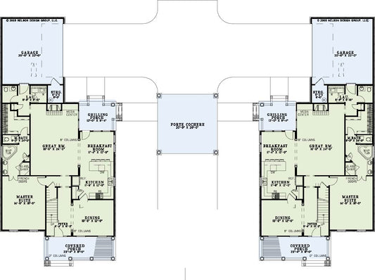 House Plan 998 Georgia Avenue, Midtown Place House Plan