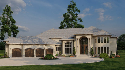 House Plan 1456 The Bercelos, European House Plan