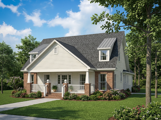 House Plan 594 Holly, Arts and Crafts House Plan