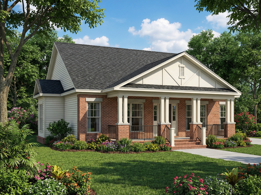 House Plan 629 Redwood, Arts and Crafts House Plan