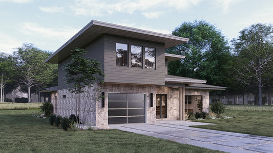 House Plan 1009 The Rio, Modern House Plan