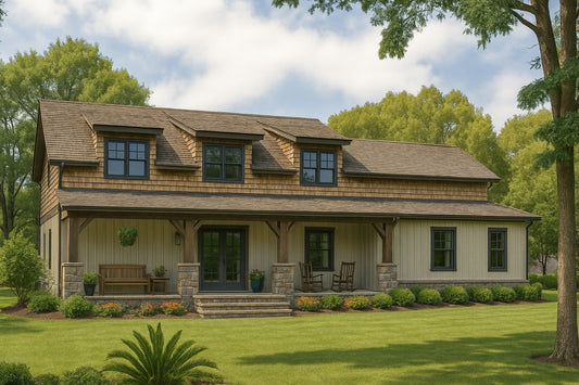 House Plan 1013 Cedarwood Point, Farmhouse House Plan