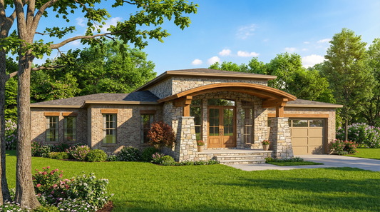 House Plan 1015 Sunset Crest, Modern House Plan