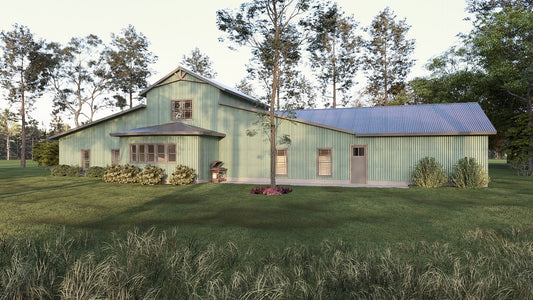 House Plan 1020 Flat Acres, Farmhouse House Plan