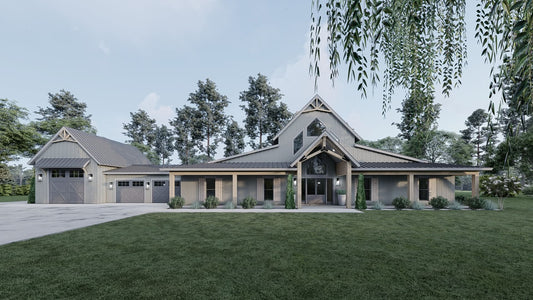 Barndominium House Plan, Gospel Trail 2027