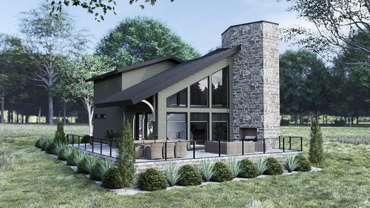 House Plan 2040 Bear Valley, Modern House Plan