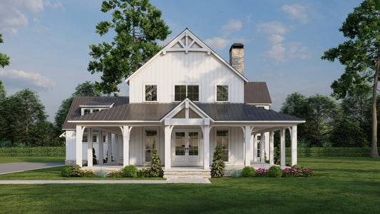 House Plan 5438 Whimsical Farms, Farmhouse Plan