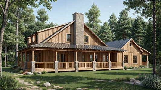 House Plan 1130 Lodge at White River, Riverbend House Plan