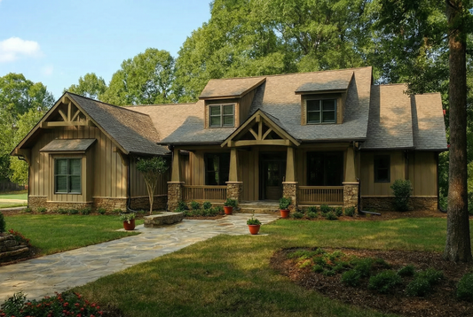 House Plan 1268 Scenic View, Rustic House Plan