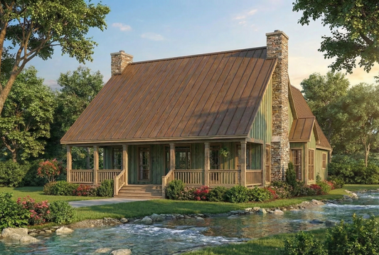 House Plan 139 Maple Street, Riverbend House Plan