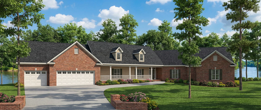 House Plan 144 Waterfront Cove, Waterfront House Plan