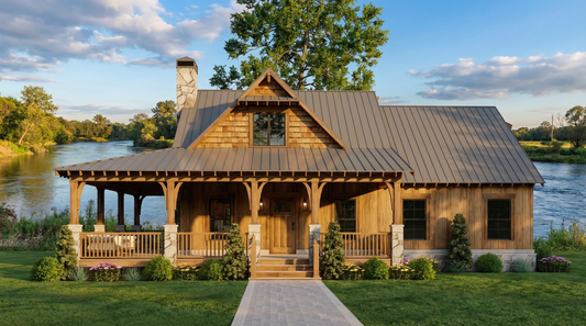 House Plan 1641 Weekend Retreat II, Riverbend House Plan