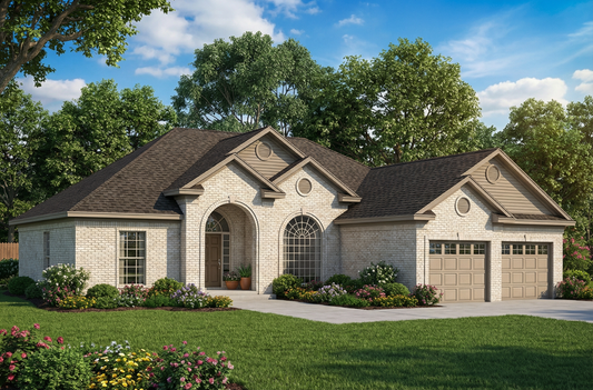 House Plan 195 Richmond Drive, French Traditional House Plan