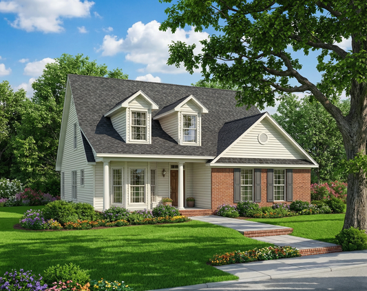 House Plan 274 Maple Street, Traditional House Plan