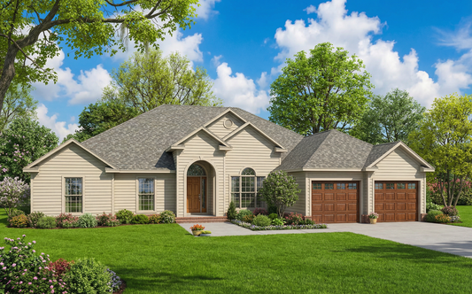 House Plan 392B Country Club Drive, Traditional House Plan
