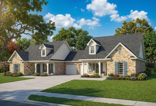 House Plan 430 Rosewood, Multi-Family House Plan