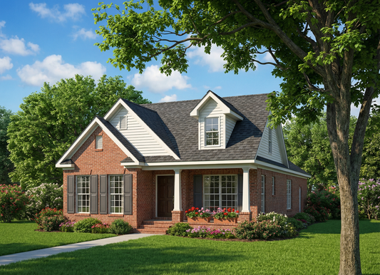 House Plan 446 Maple Street, Traditional House Plan