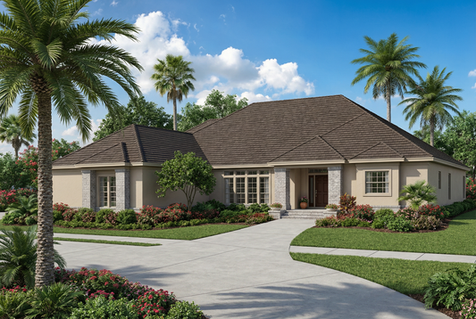 House Plan 552 The Evandale, Florida House Plan