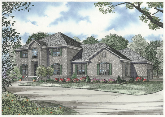 House Plan 716 Isidora, French Traditional House Plan