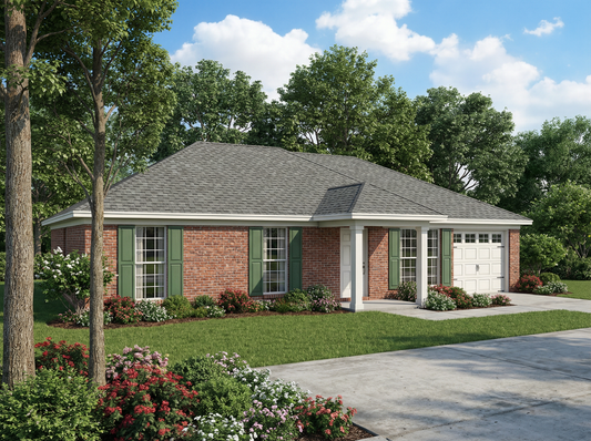 House Plan 618 Spruce Street, Affordable House Plan