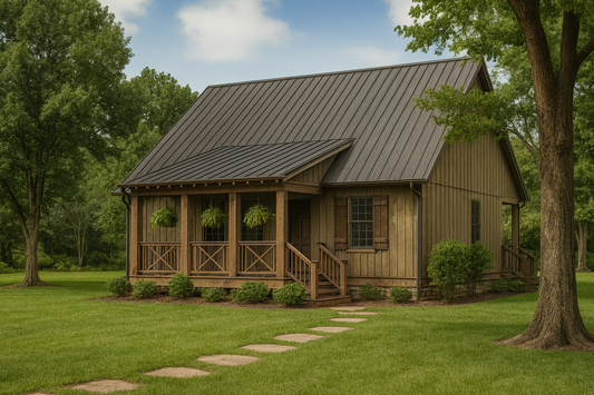 House Plan 649 Carol's Cabin, Riverbend House Plan