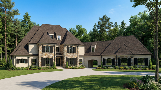 House Plan 1345 Angelique, European House Plan - Nelson Design Group