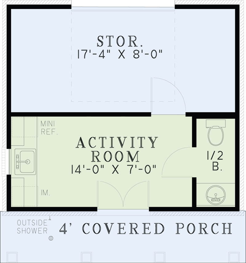 House Plan NDG 1482 Main Floor