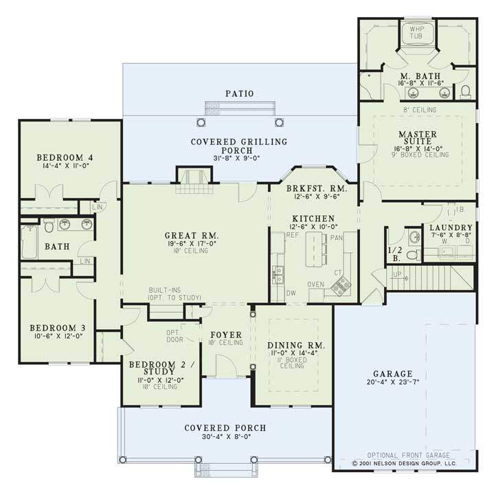 House Plan NDG 526 Main Floor