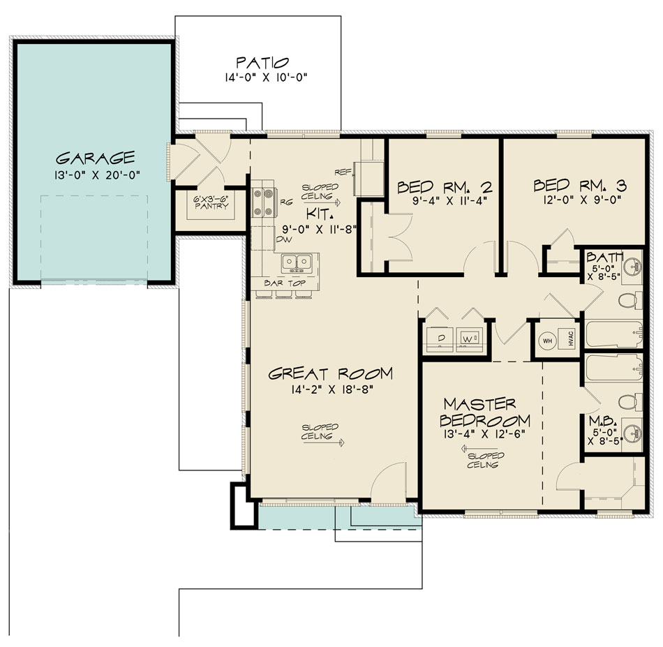 Nelson Design Group House Plan 5252 Austin Place Contemporary Modern House Plan