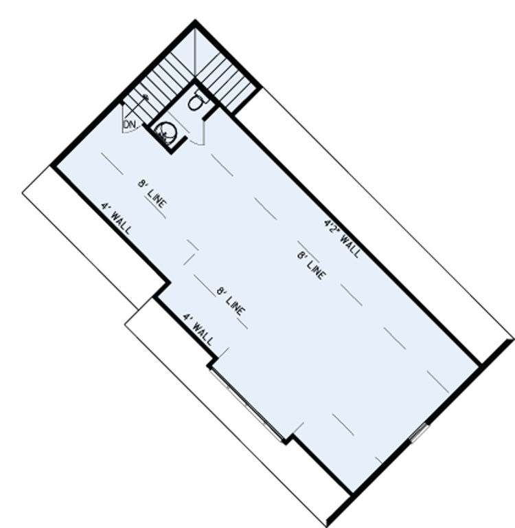 House Plan NDG 1496 Bonus Room