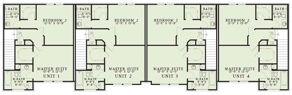 House Plan NDG 1109 Upper Floor