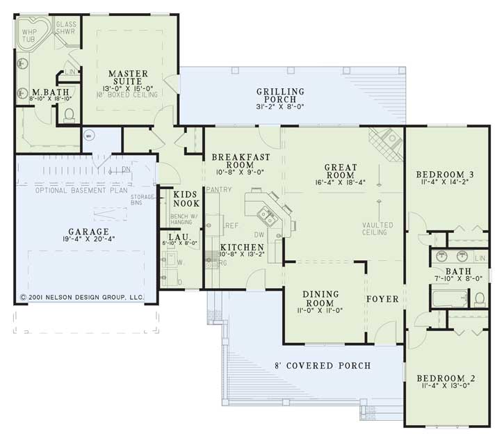 House Plan NDG 567 Main Floor
