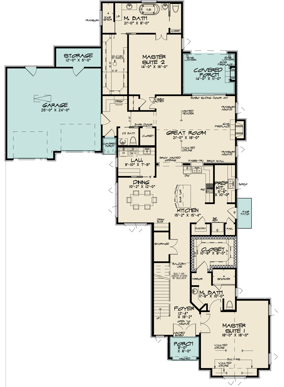 House Plan SMN 1028 Main Floor