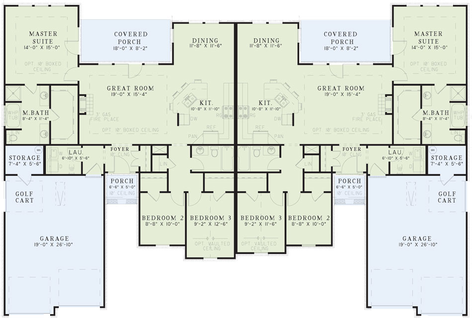 House Plan NDG 455 Main Floor