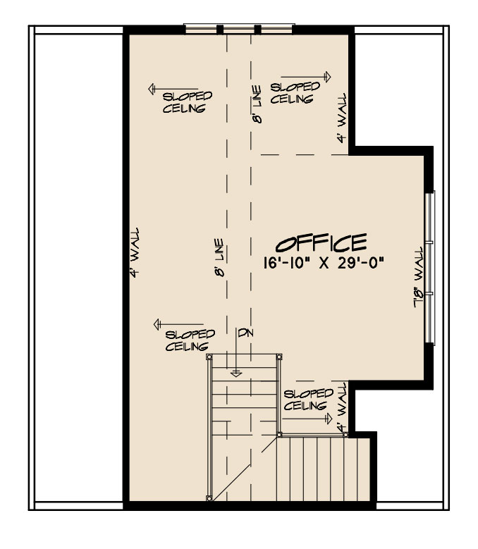 House Plan SMN 1034 Upper Floor
