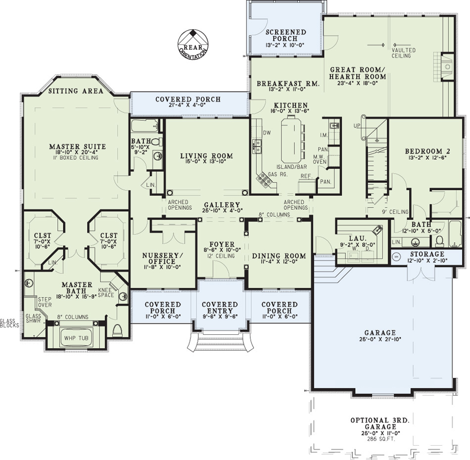 House Plan NDG 304 Main Floor
