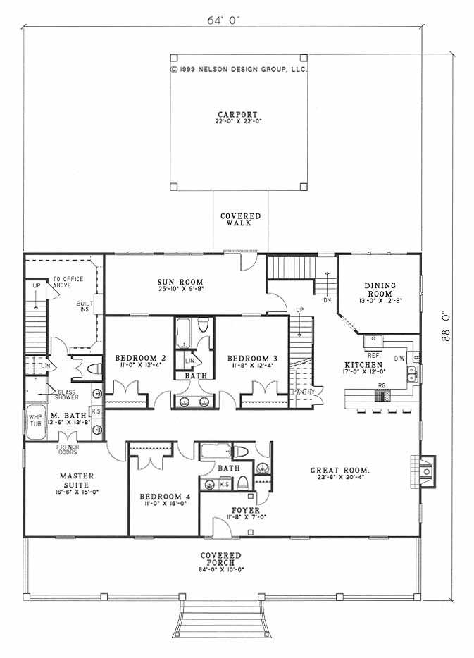House Plan NDG 478 Main Floor