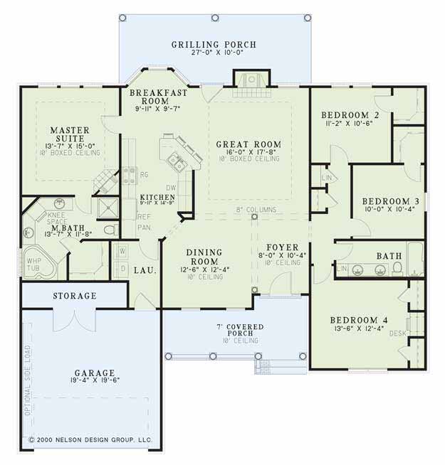 House Plan NDG 483 Main Floor