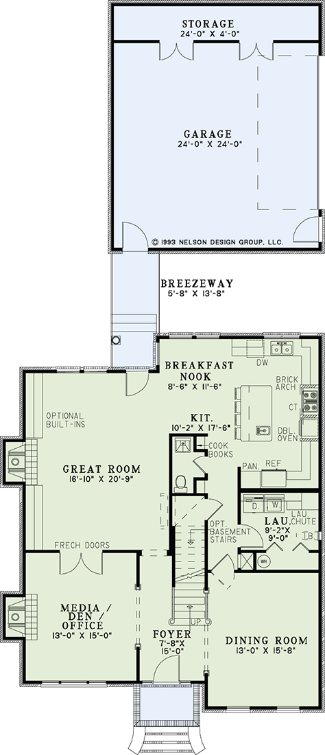 House Plan NDG 768 Main Floor