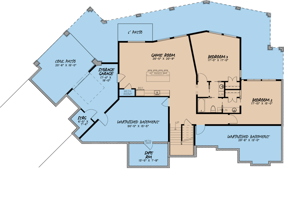 House Plan 5056 Appalachian Retreat, Appalachian House Floor Plans