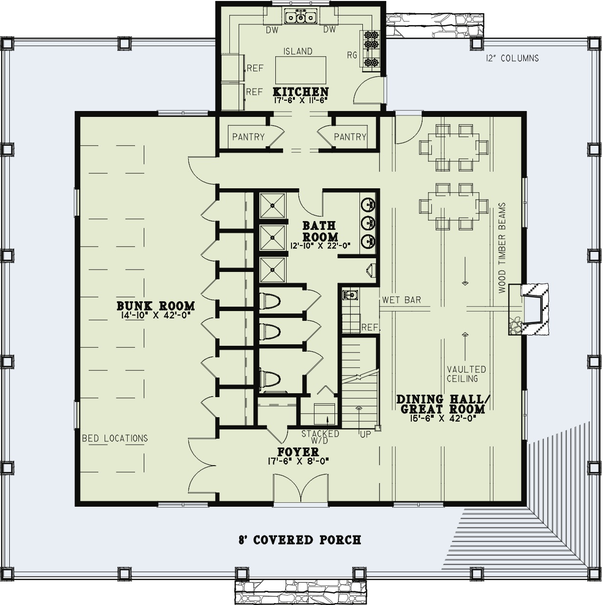 House Plan - NDG1131-Main Floor