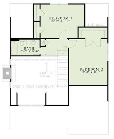 House Plan NDG 1404 Upper Floor