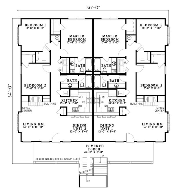 House Plan NDG 506 Main Floor