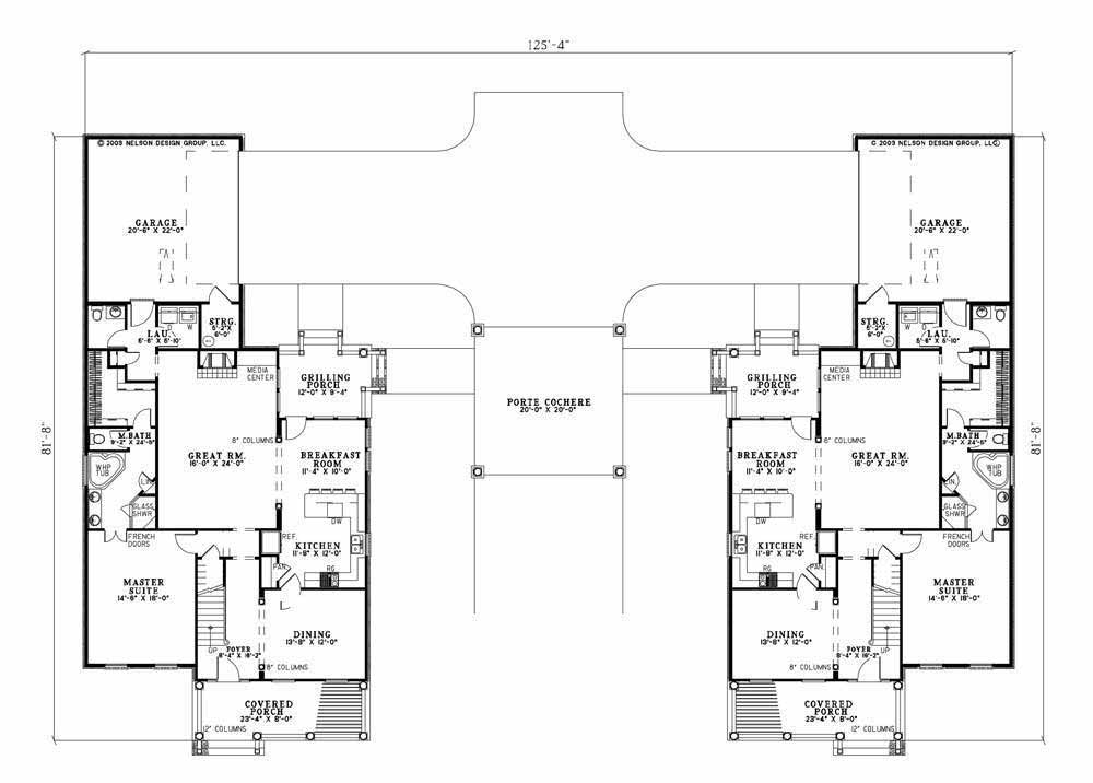 House Plan NDG 998 Main Floor