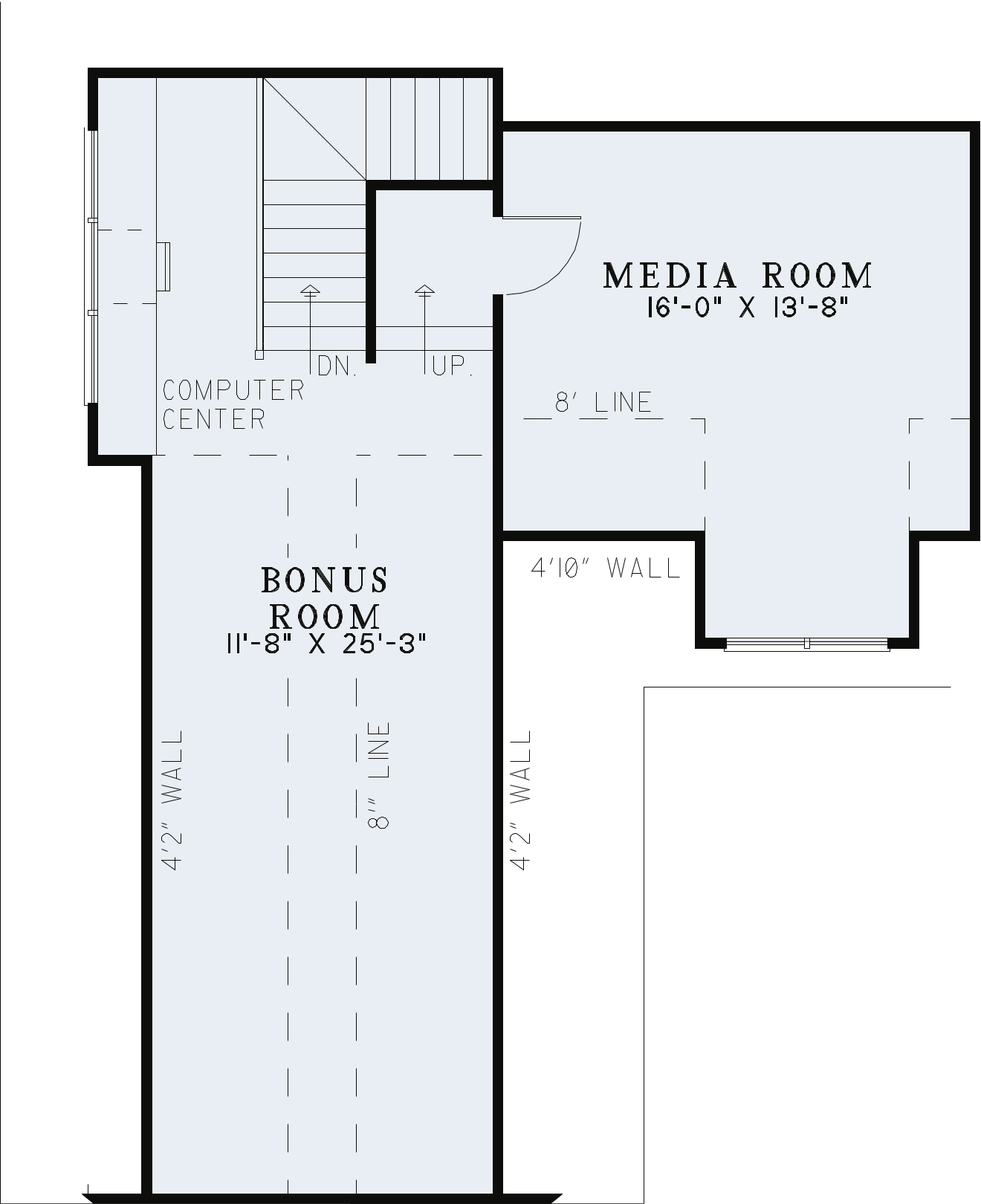 House Plan NDG 1269 Main Floor